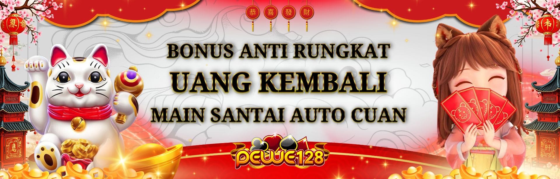 Rungkad Di PEWE128? UANG KEMBALI!!!