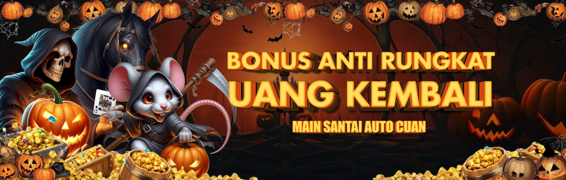 Rungkad Di PEWE128? UANG KEMBALI!!!