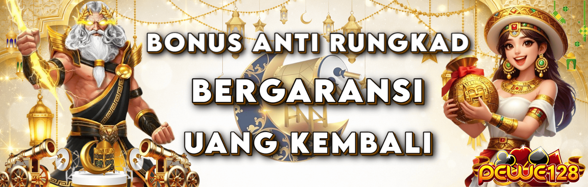 Rungkad Di PEWE128? UANG KEMBALI!!!