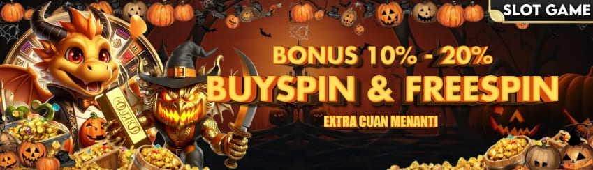 BONUS SLOT FREE SPIN 20% & BUY SPIN 10%