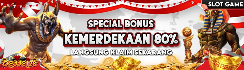SPESIAL BONUS KEMERDEKAAN 80%