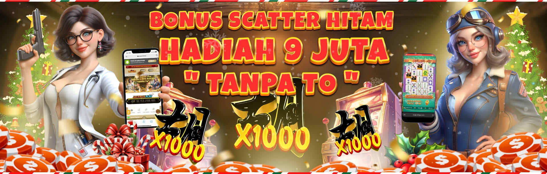 EVENT SCATTER HITAM PEWE128